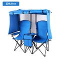 Deluxe Camping Chair with Canopy Shelter